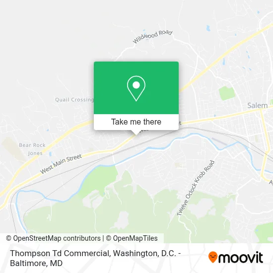 Thompson Td Commercial map