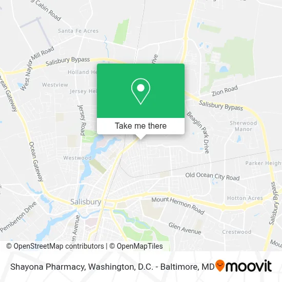 Shayona Pharmacy map