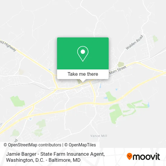 Jamie Barger - State Farm Insurance Agent map