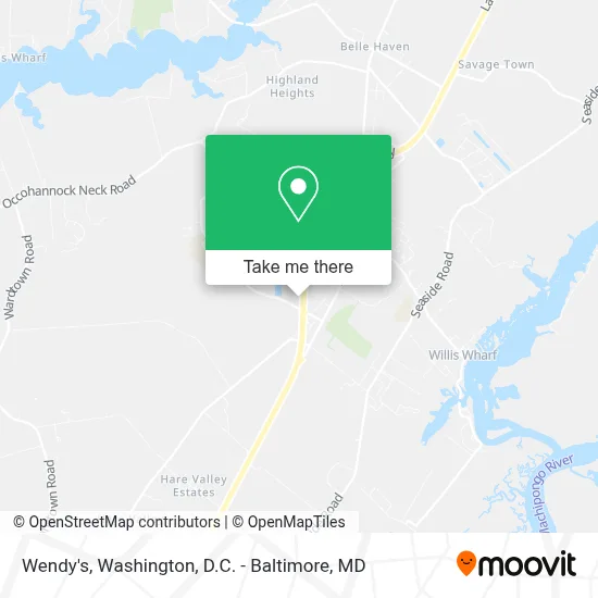 Wendy's map