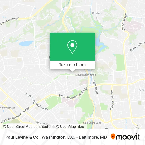 Paul Levine & Co. map