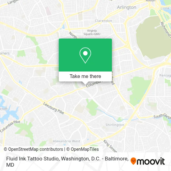 Fluid Ink Tattoo Studio map