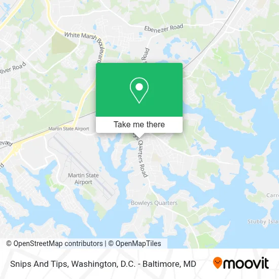 Snips And Tips map
