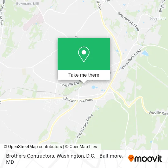 Brothers Contractors map