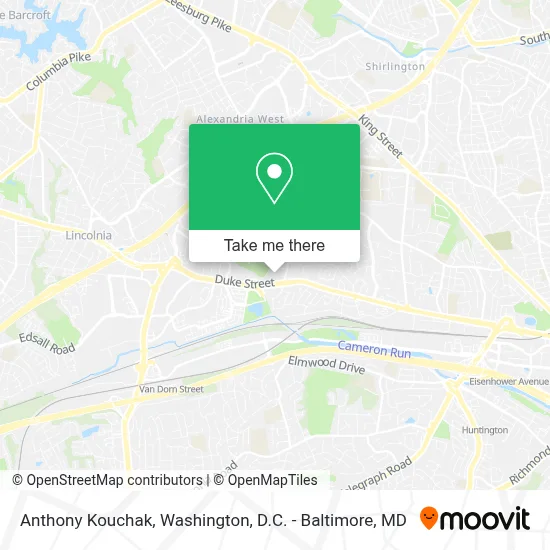 Anthony Kouchak map