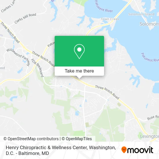 Henry Chiropractic & Wellness Center map