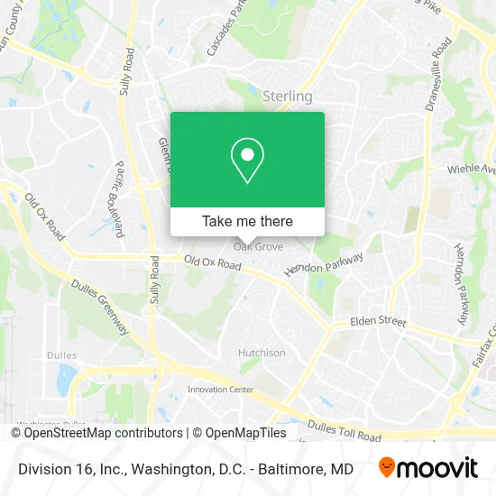 Division 16, Inc. map