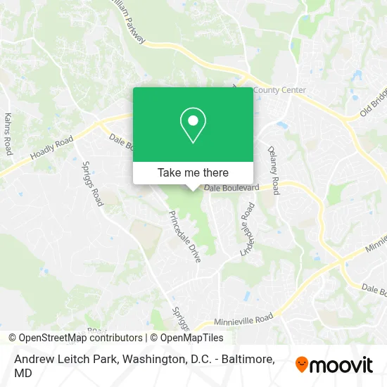 Andrew Leitch Park map