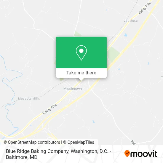 Blue Ridge Baking Company map