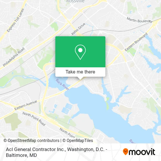 Acl General Contractor Inc. map