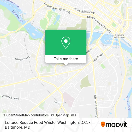 Lettuce Reduce Food Waste map