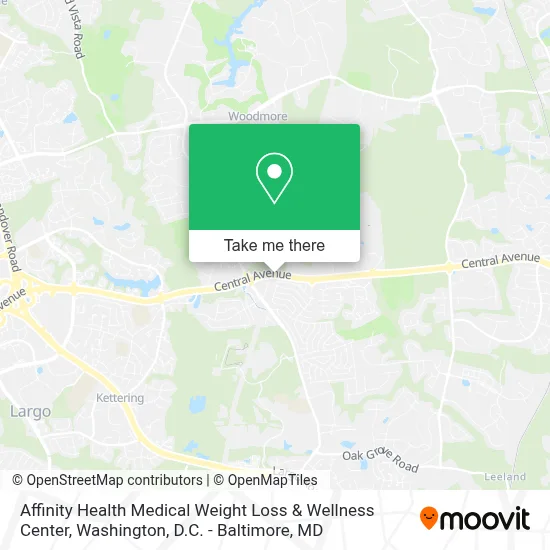 Affinity Health Medical Weight Loss & Wellness Center map