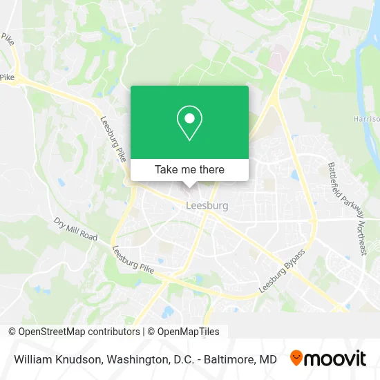 William Knudson map