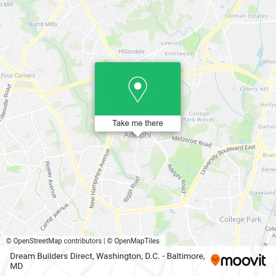 Dream Builders Direct map
