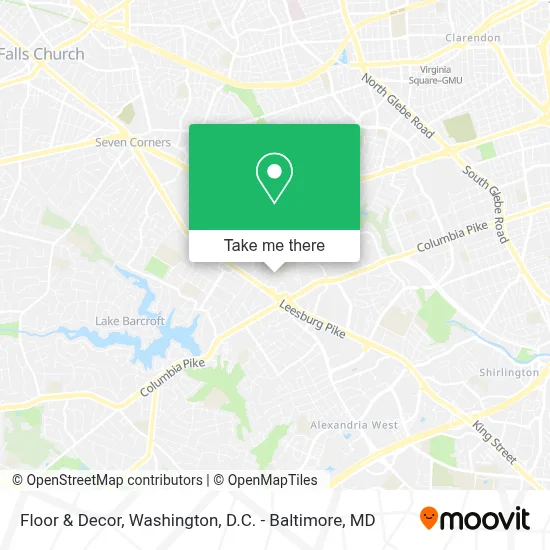 Floor & Decor map