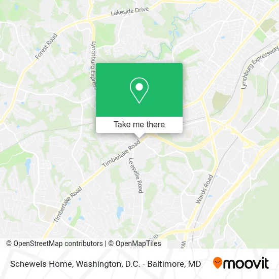 Schewels Home map