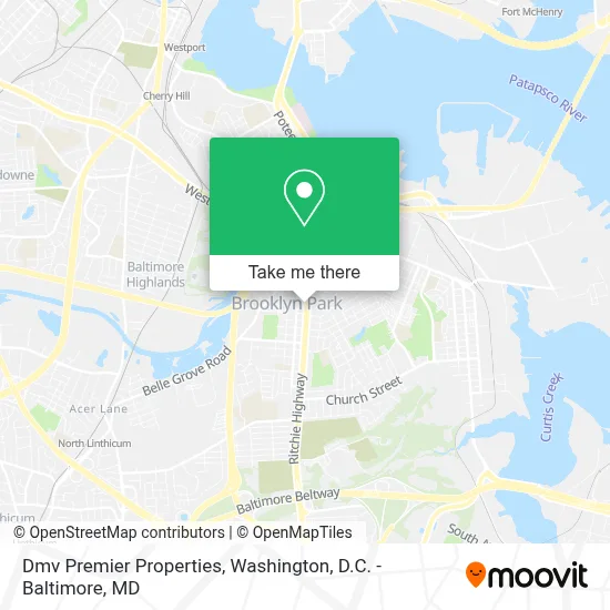 Dmv Premier Properties map