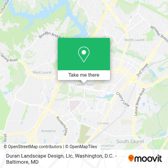 Duran Landscape Design, Llc map