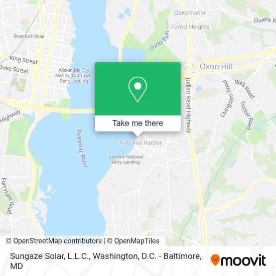 Sungaze Solar, L.L.C. map
