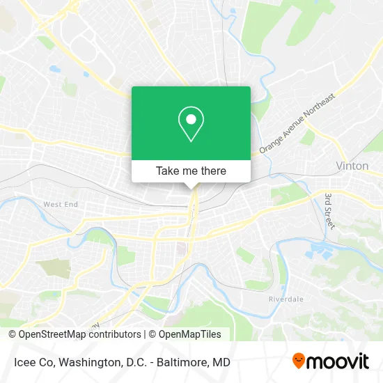 Icee Co map