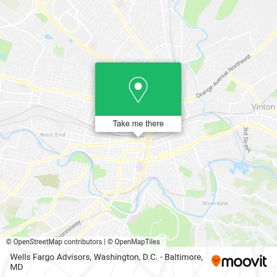 Wells Fargo Advisors map