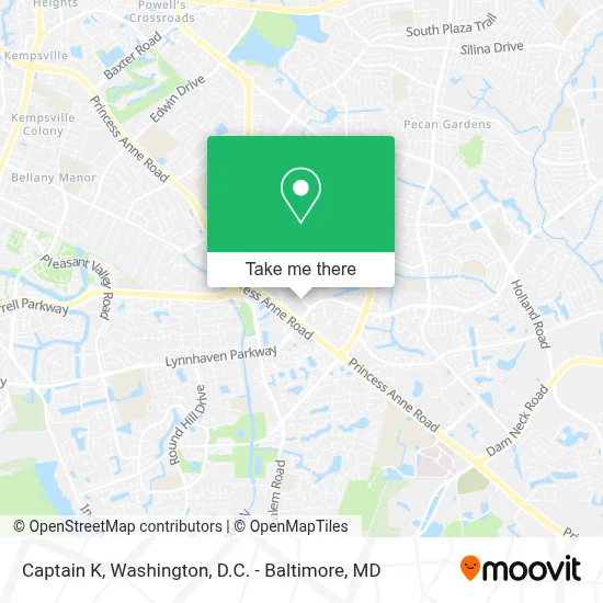 Captain K map