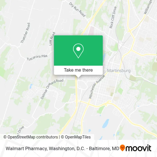 Walmart Pharmacy map