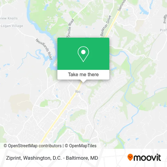 Mapa de Ziprint