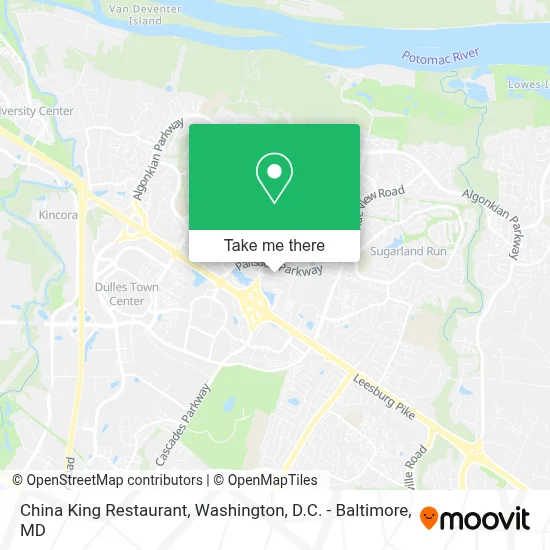China King Restaurant map