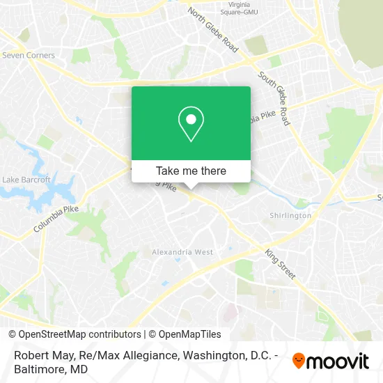 Robert May, Re/Max Allegiance map