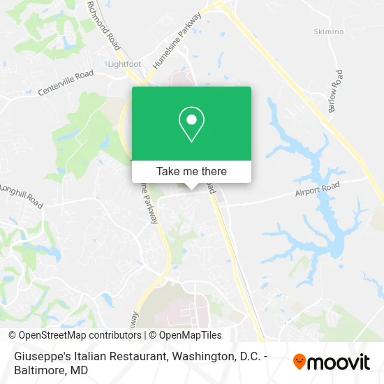 Giuseppe's Italian Restaurant map