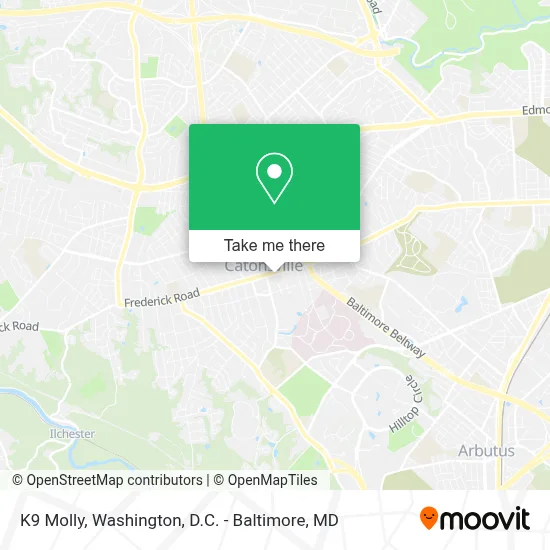 K9 Molly map