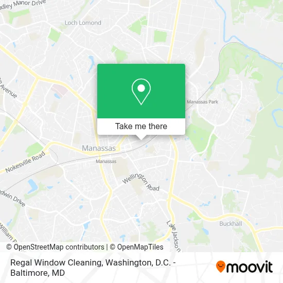 Regal Window Cleaning map
