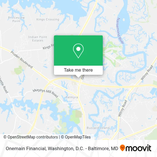 Onemain Financial map