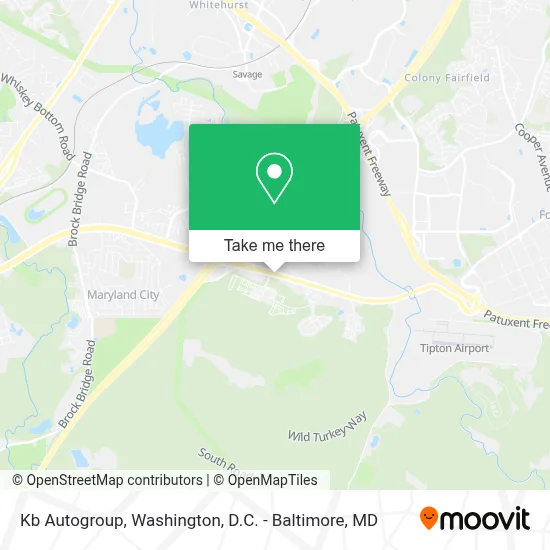 Kb Autogroup map