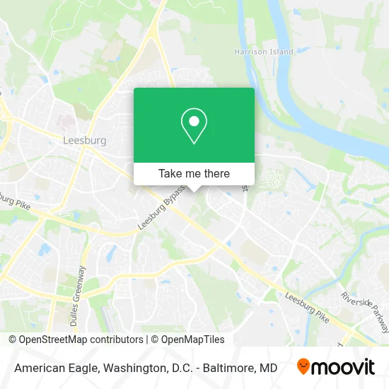 American Eagle map
