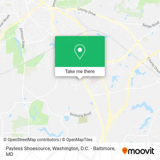 Payless Shoesource map