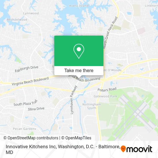 Innovative Kitchens Inc map
