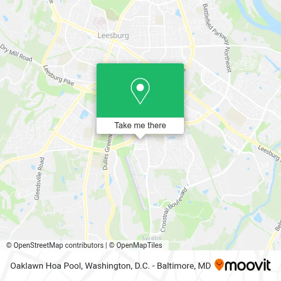 Oaklawn Hoa Pool map