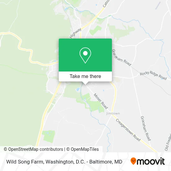 Wild Song Farm map