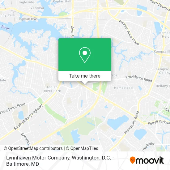 Lynnhaven Motor Company map