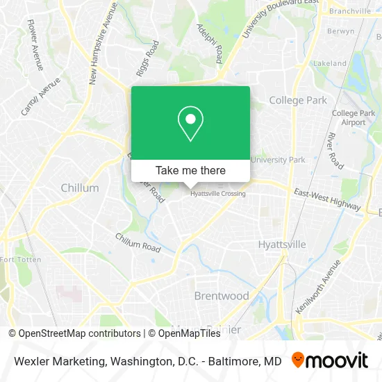 Wexler Marketing map