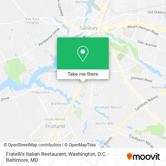 Fratelli's Italian Restaurant map
