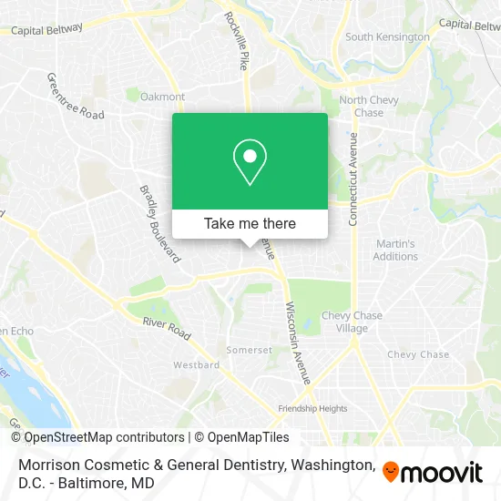 Morrison Cosmetic & General Dentistry map