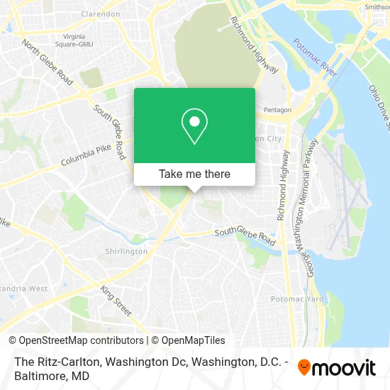 The Ritz-Carlton, Washington Dc map