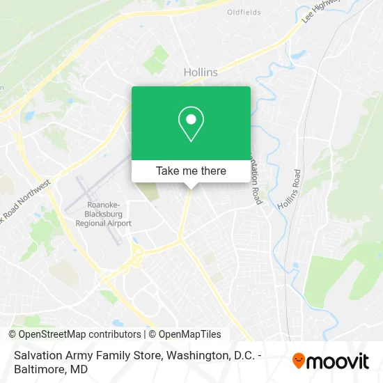 Salvation Army Family Store map