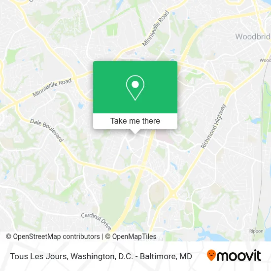 Tous Les Jours map