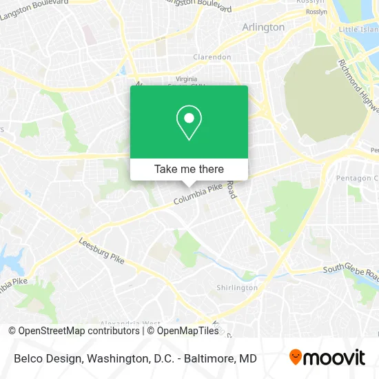 Belco Design map