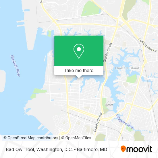 Bad Owl Tool map