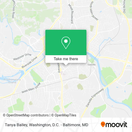 Tanya Bailey map